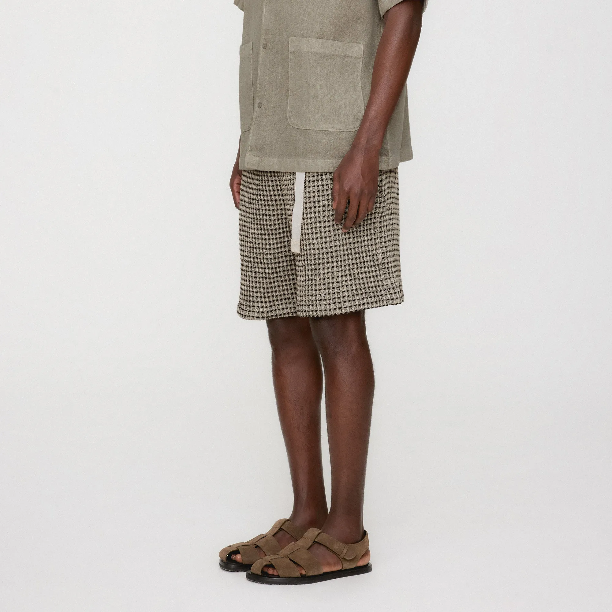 Kith Geometric Diamond Mason Short - Black Socks