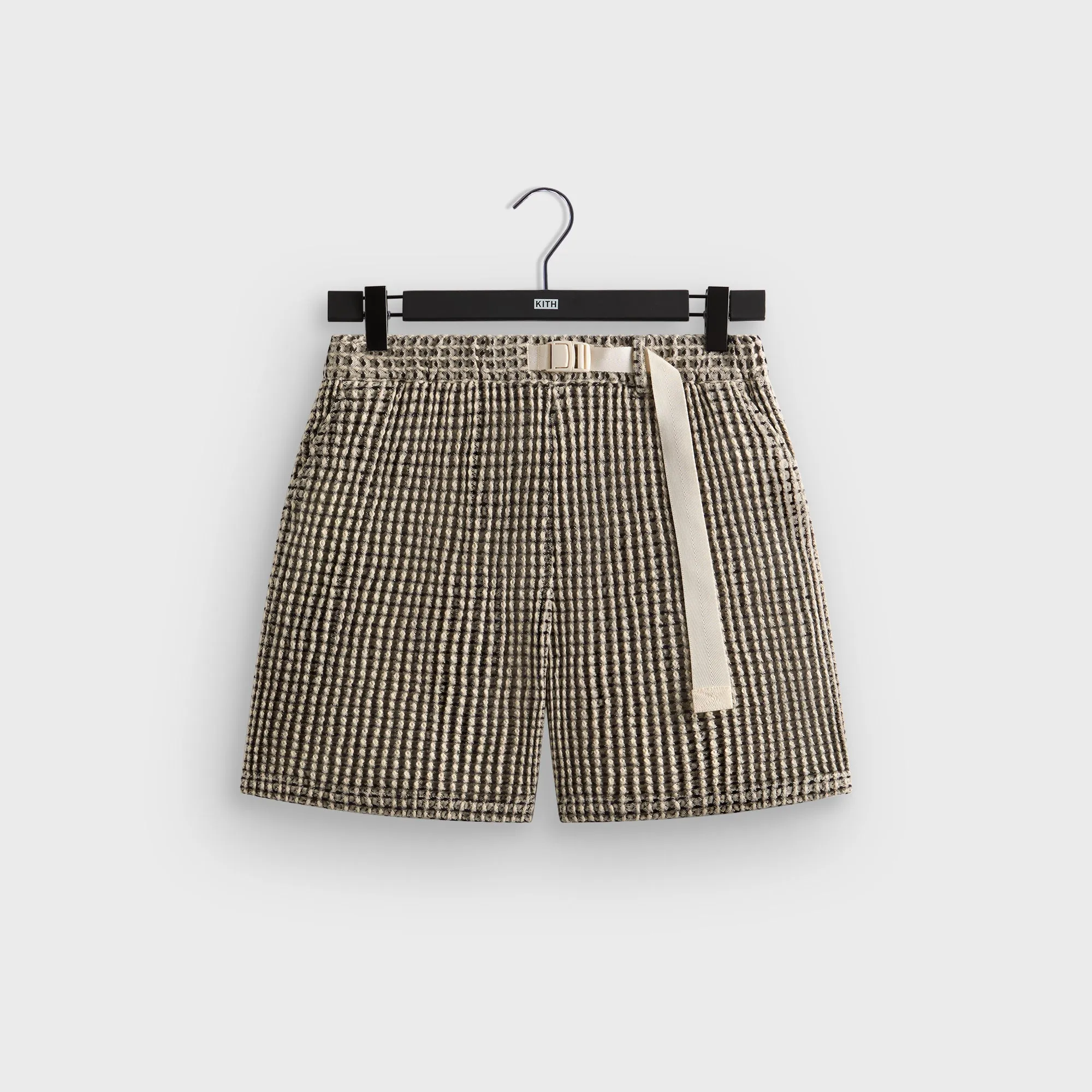 Kith Geometric Diamond Mason Short - Black Quick Layer Wear