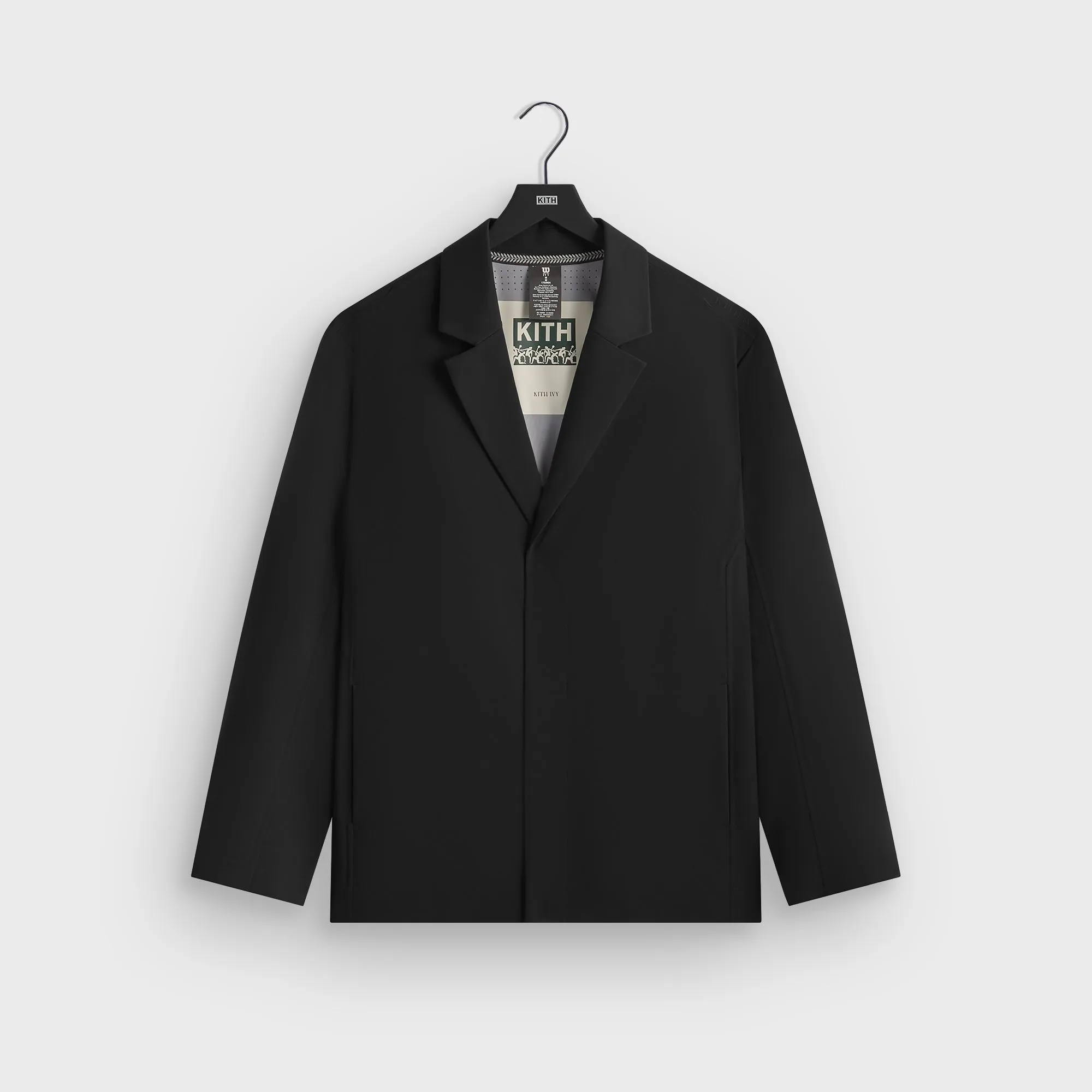 Ergonomic Cut Kith Ivy for Wilson Continental Blazer - Black