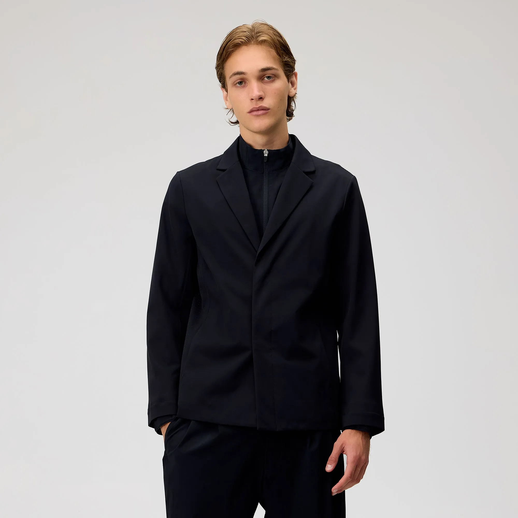 Kith Ivy for Wilson Continental Blazer - Black retro look FleeceLined