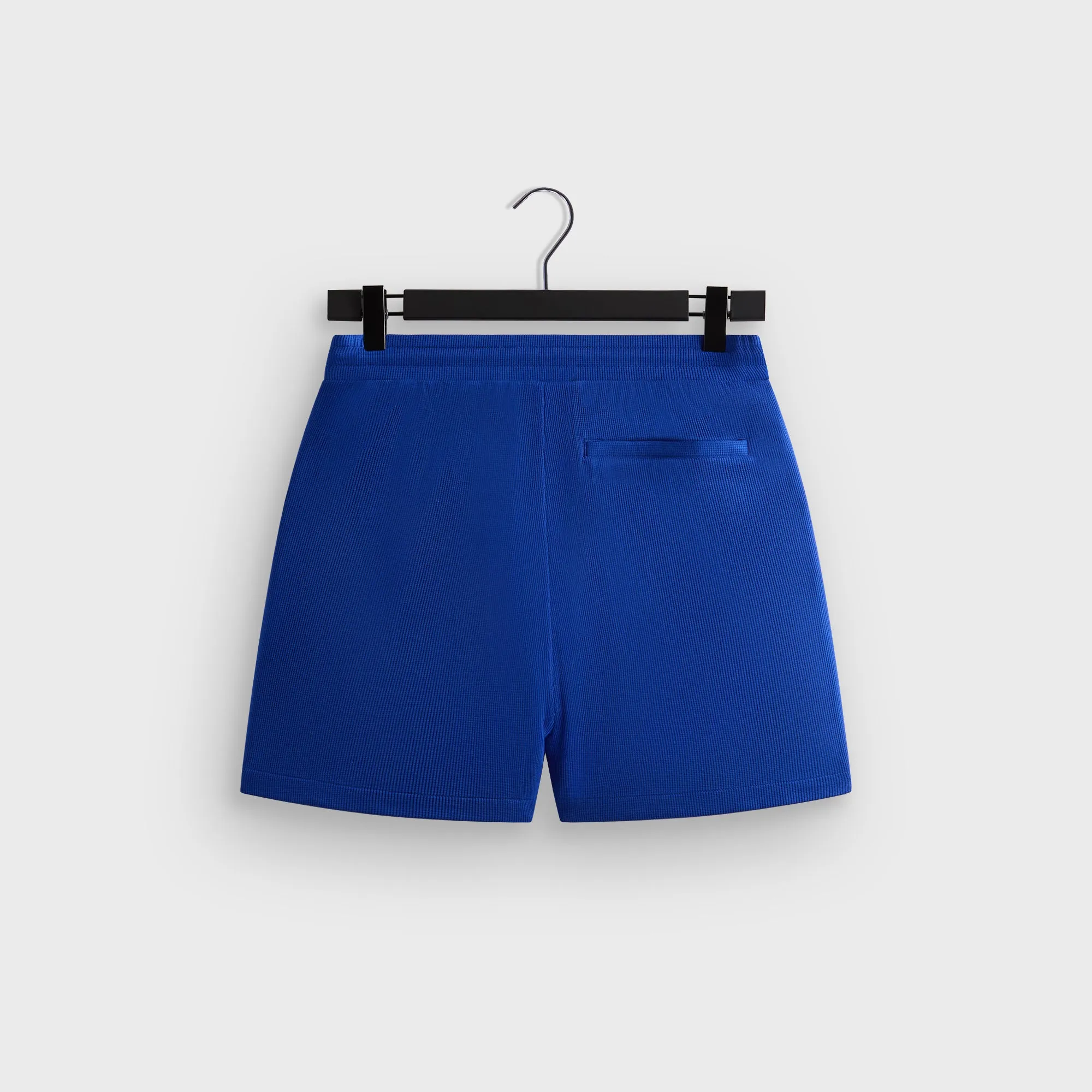 Kith Micro Waffle Graham Short - Cyclone Leather shorts Sporty Fit