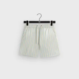 Kith Striped Cedar Short - Light Indigo men's option