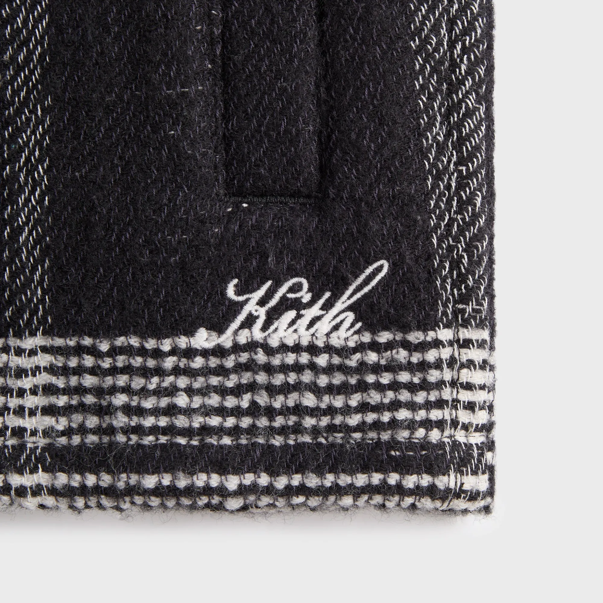 Kith Textured Plaid Isaiah Buttondown - Black All Day Comfort