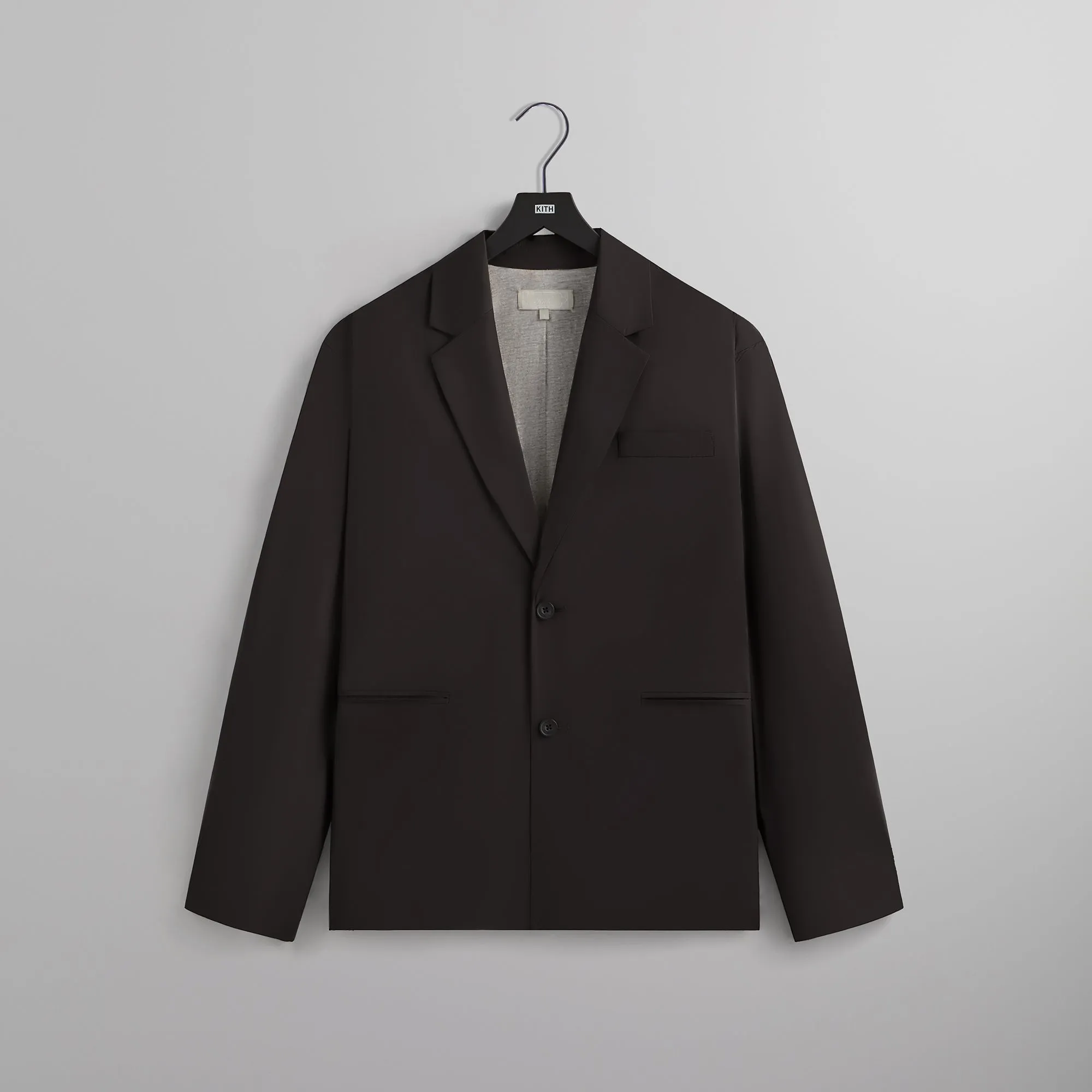 Rubberized Edging Flexible Waistband Kith Transitional Tech Erik Blazer - Black