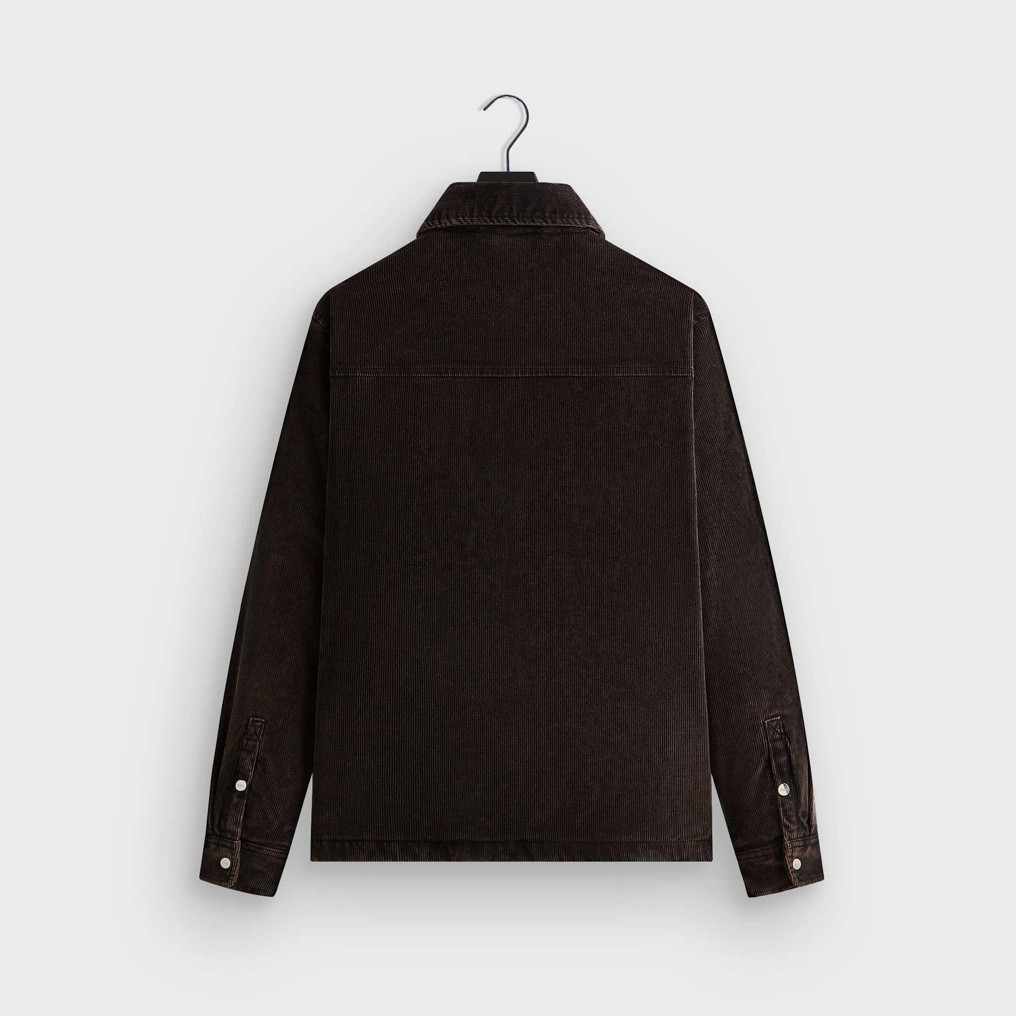 Kith Washed Corduroy Brixton Puffed Shirt Jacket - Ink Flexible Mobility Neutral Fit Design
