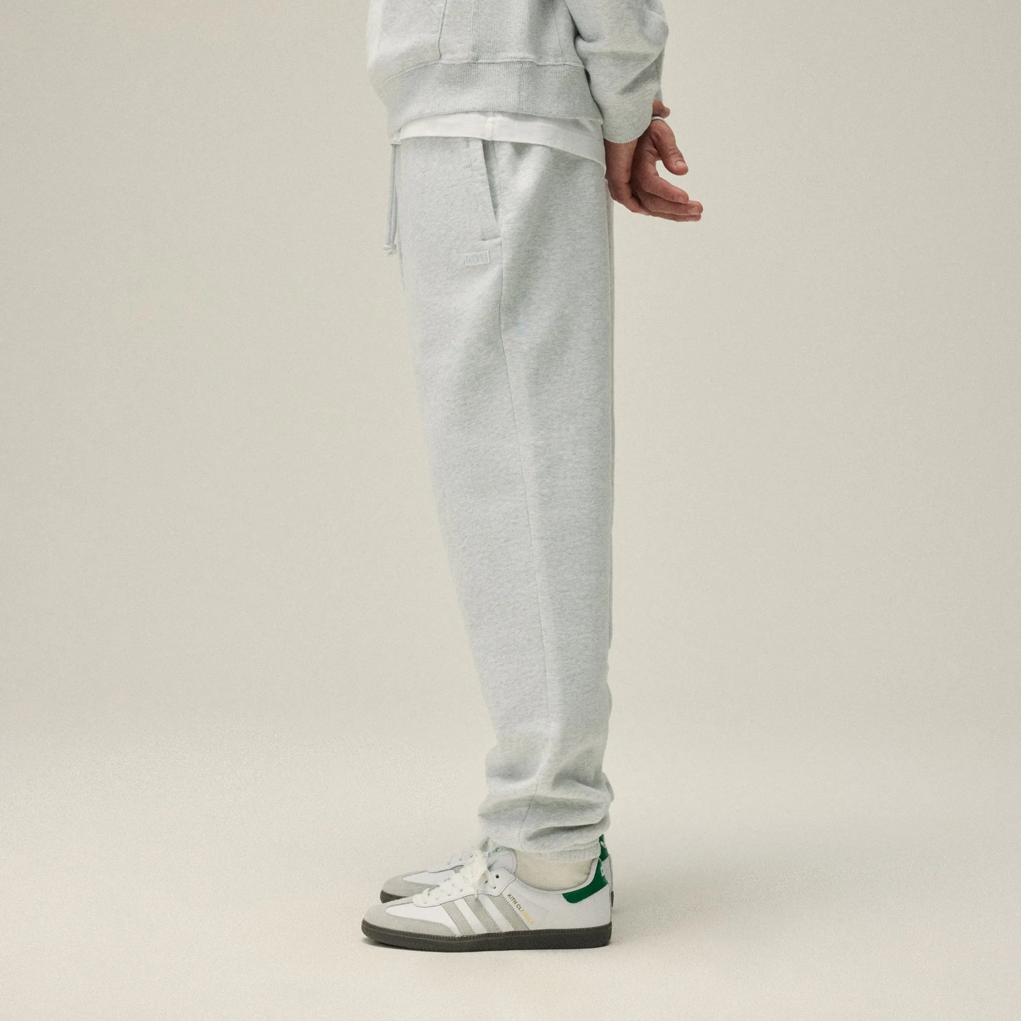 Flexible Comfort Wear Sport Ready Fit Kith Williams I Sweatpant - Light Heather Grey