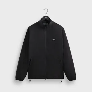 Zippered Closures Kith Wrinkle Nylon Windsor Panelled Track Jacket - Black
