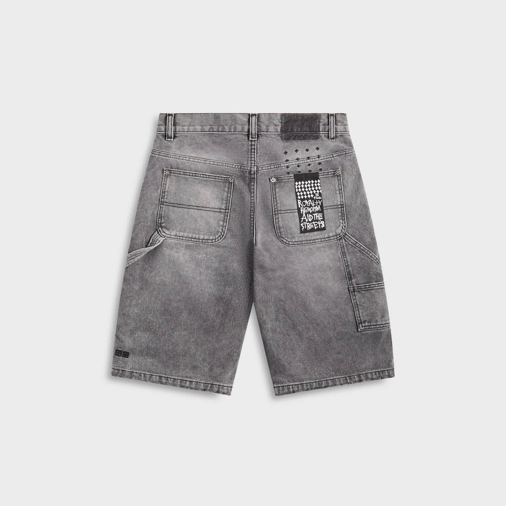 Ksubi Maxx Operator Short - Smoke Functional Stretch