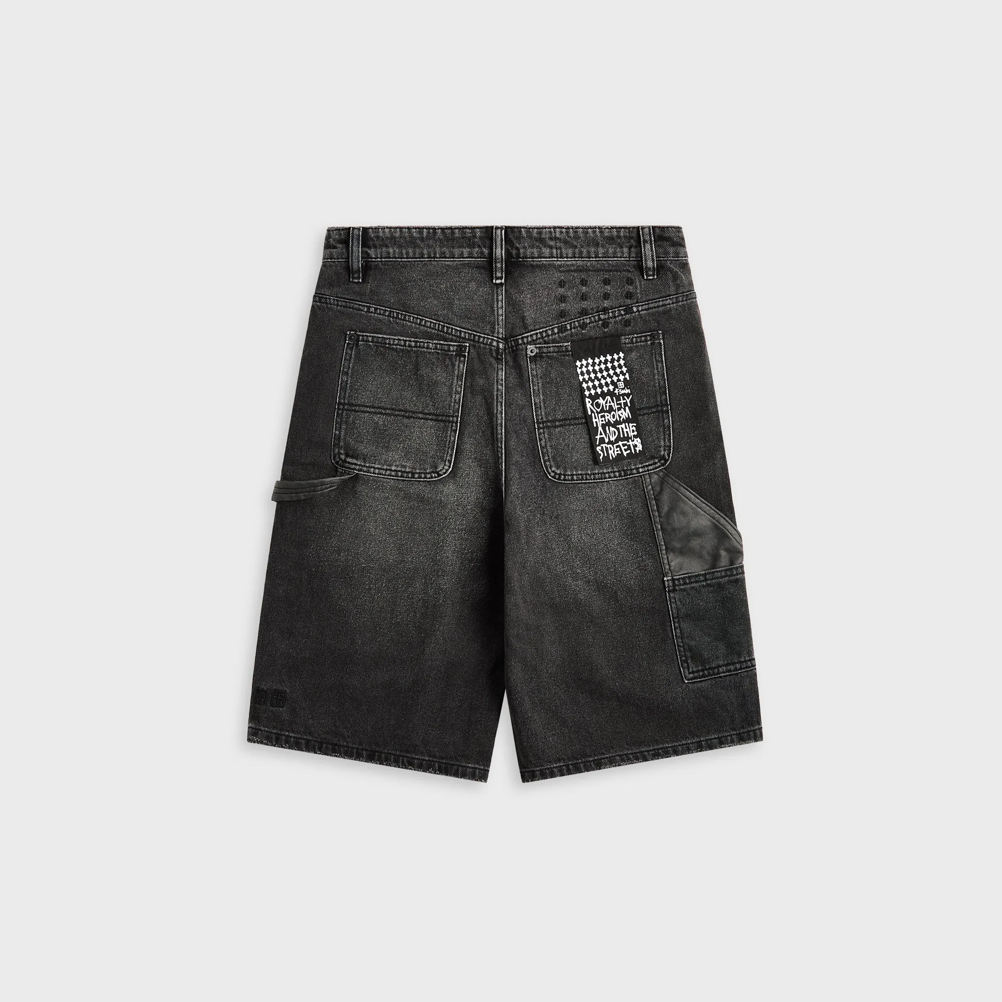 Ksubi Maxx Operator Short Torqued - Black button-down look Run Ready