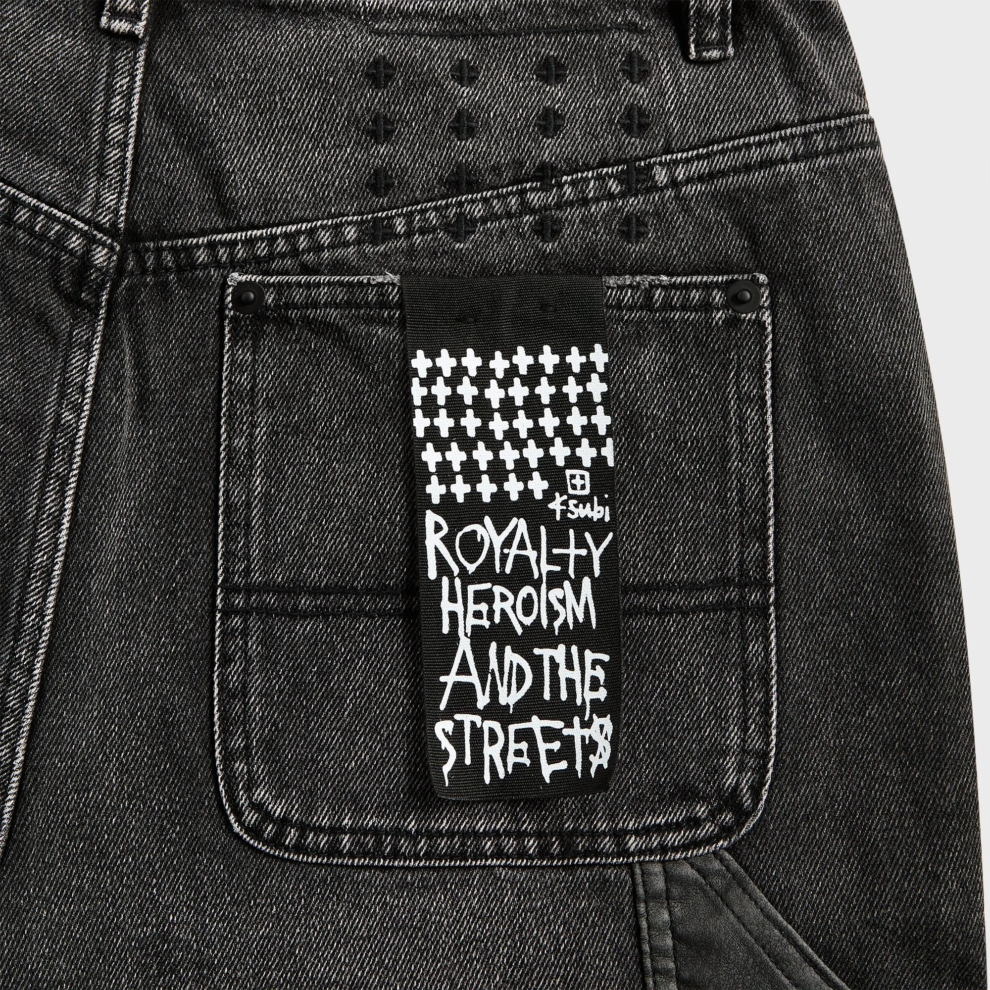 present for him affordable choice Ksubi Maxx Operator Short Torqued - Black