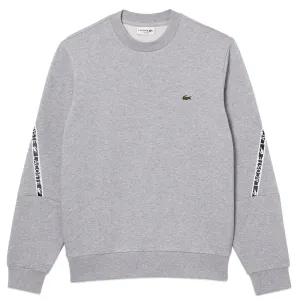 Lacoste Tape Sleeve Crew Sweat SH9884 - Silver Chine kids