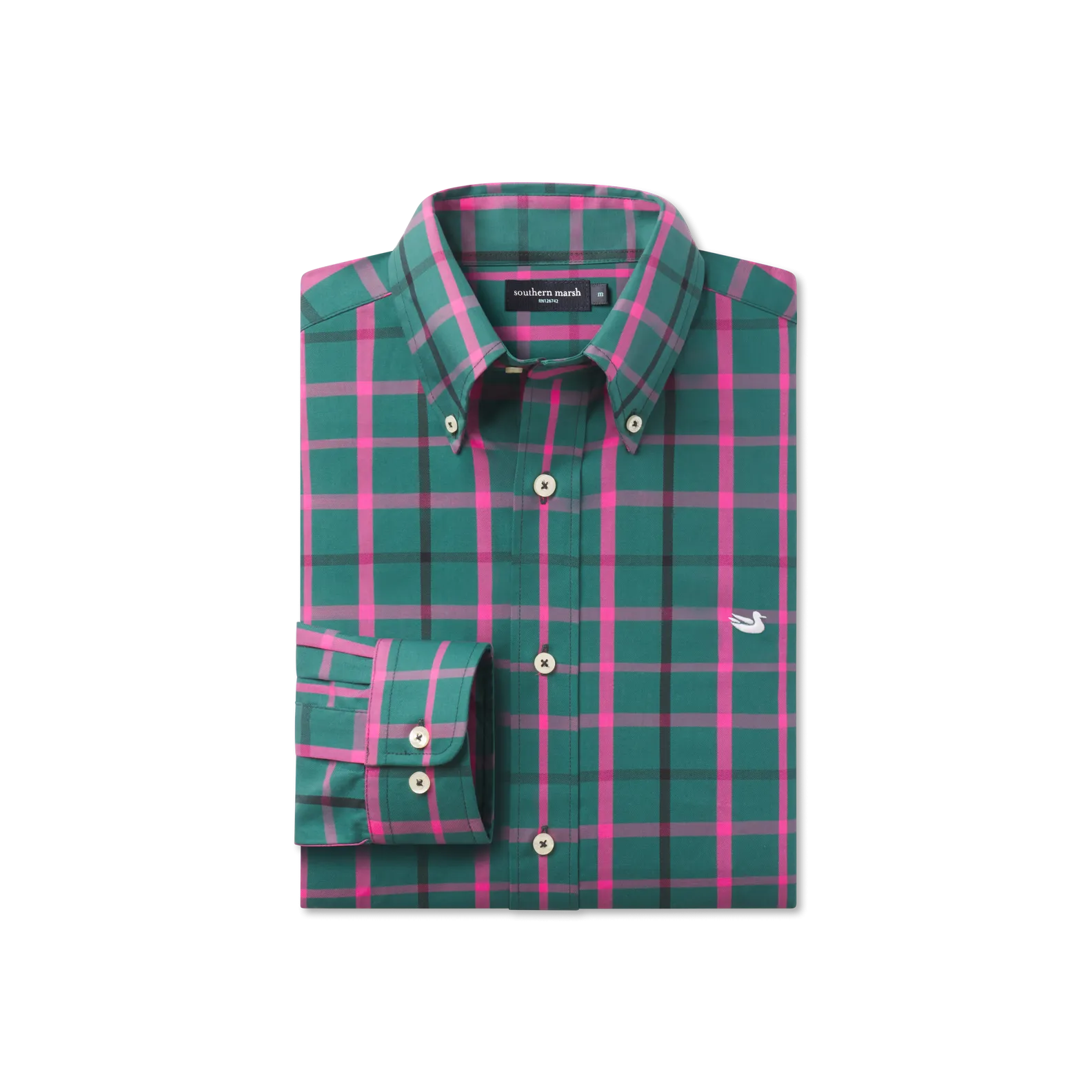 Lafitte Tattersall Dress Shirt Spring Break Easy Comfort