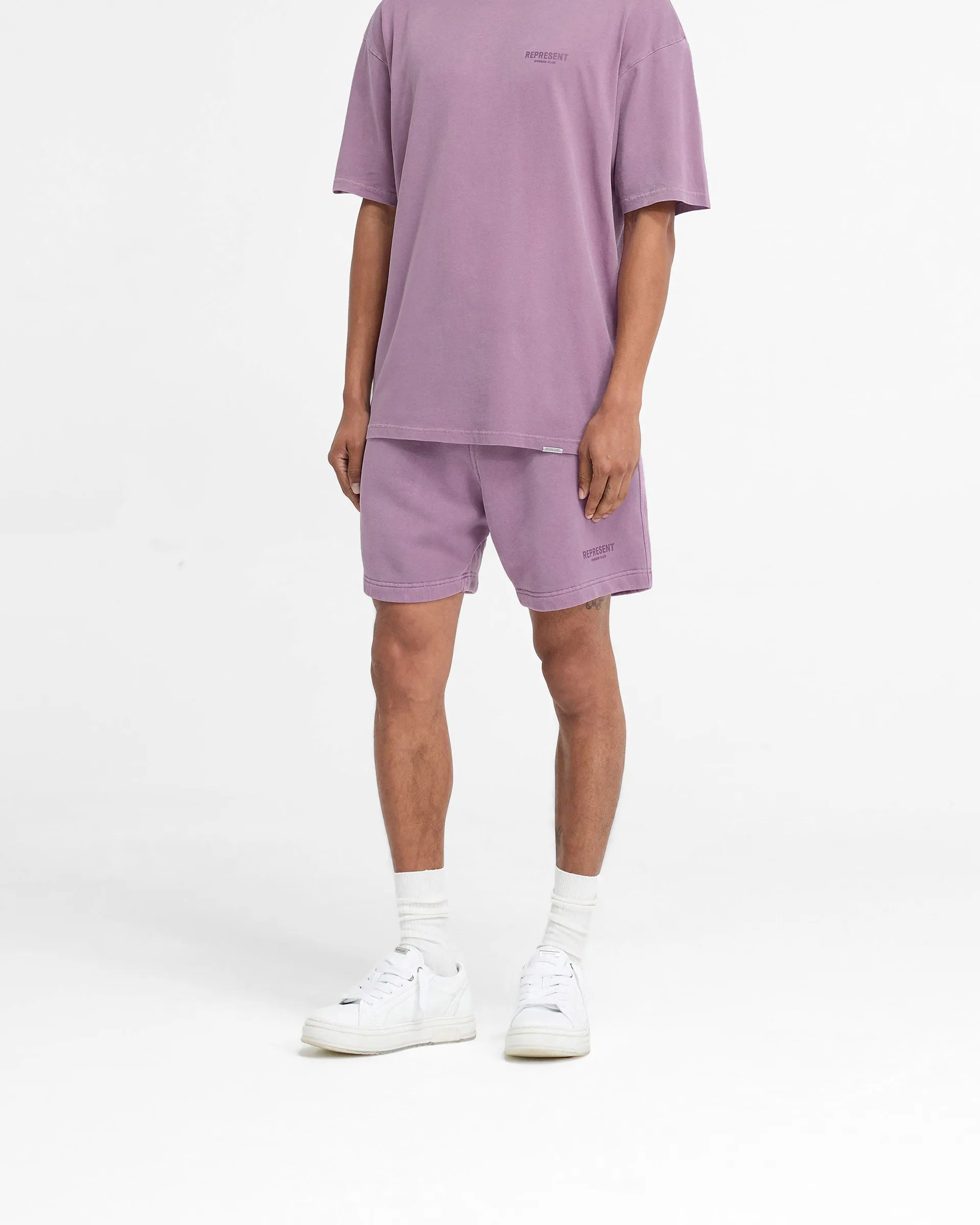 Daily Fit Represent Owners Club Shorts - Mid Purple