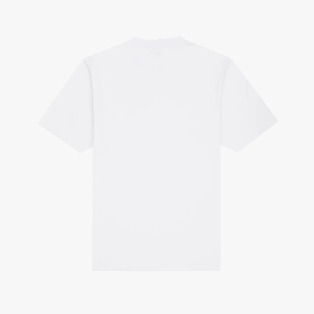casual outing Sport Fit Laterem T-Shirt White
