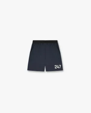 247 Fused Shorts - Navy Flexible Hemline