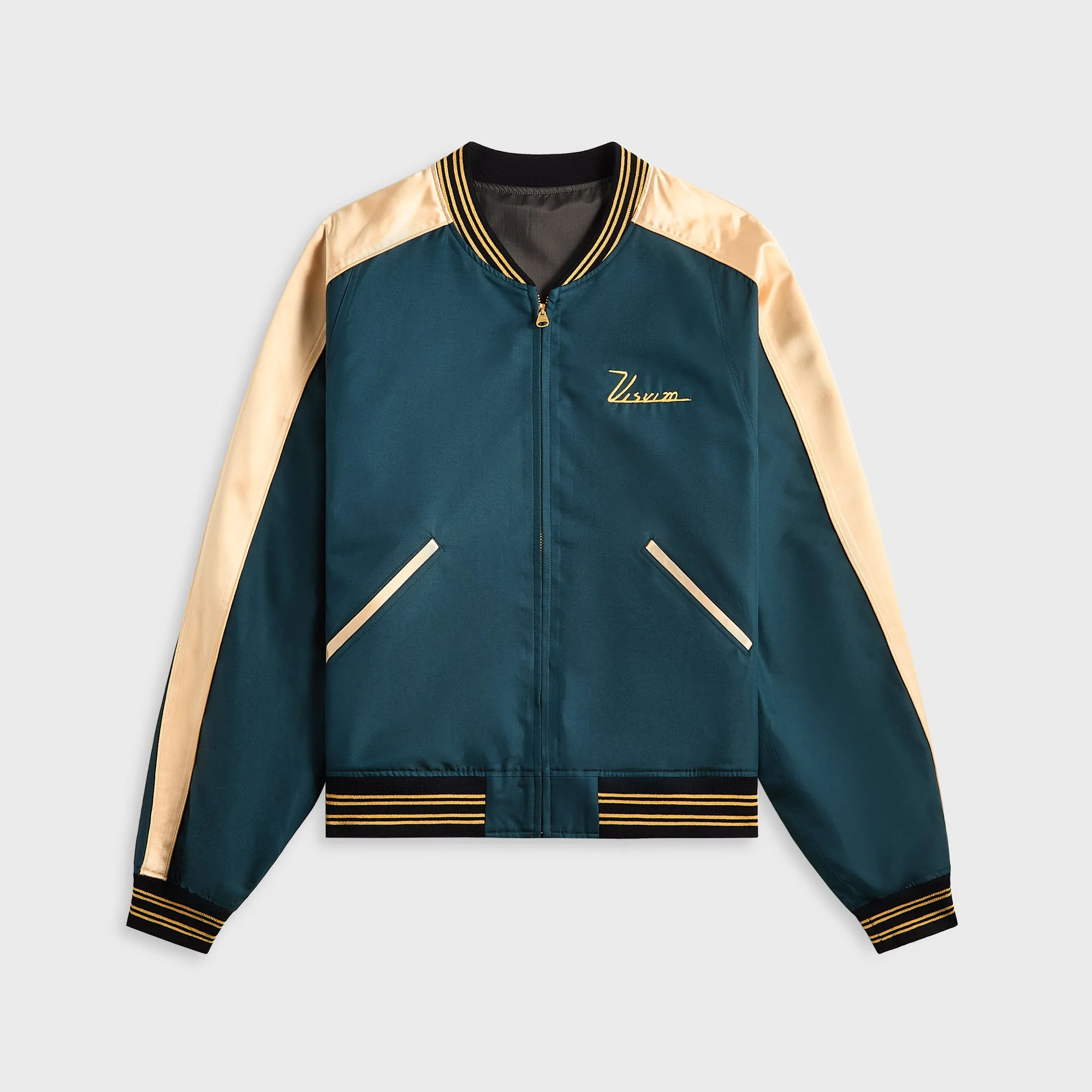 Visvim Douglas Team Jacket - Blue Soft Shell Material