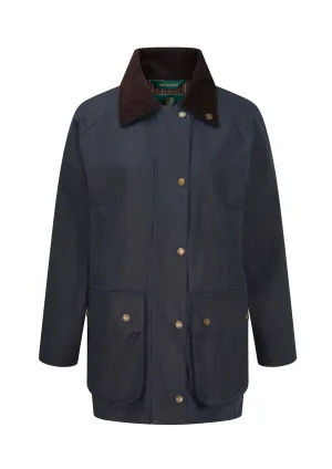 W01 - Men's Countryman Wax Jacket - NAVY SeamFreeEngineering ReflectiveTrimDetails