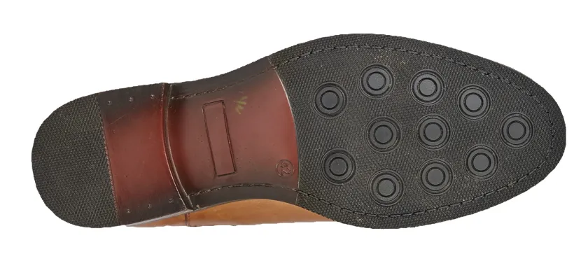 Roamers Mens Boot M163 Tan Seamless Fit