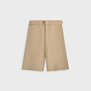 Lemaire Twisted Short - Natural Beige Functional Waist Chill Design