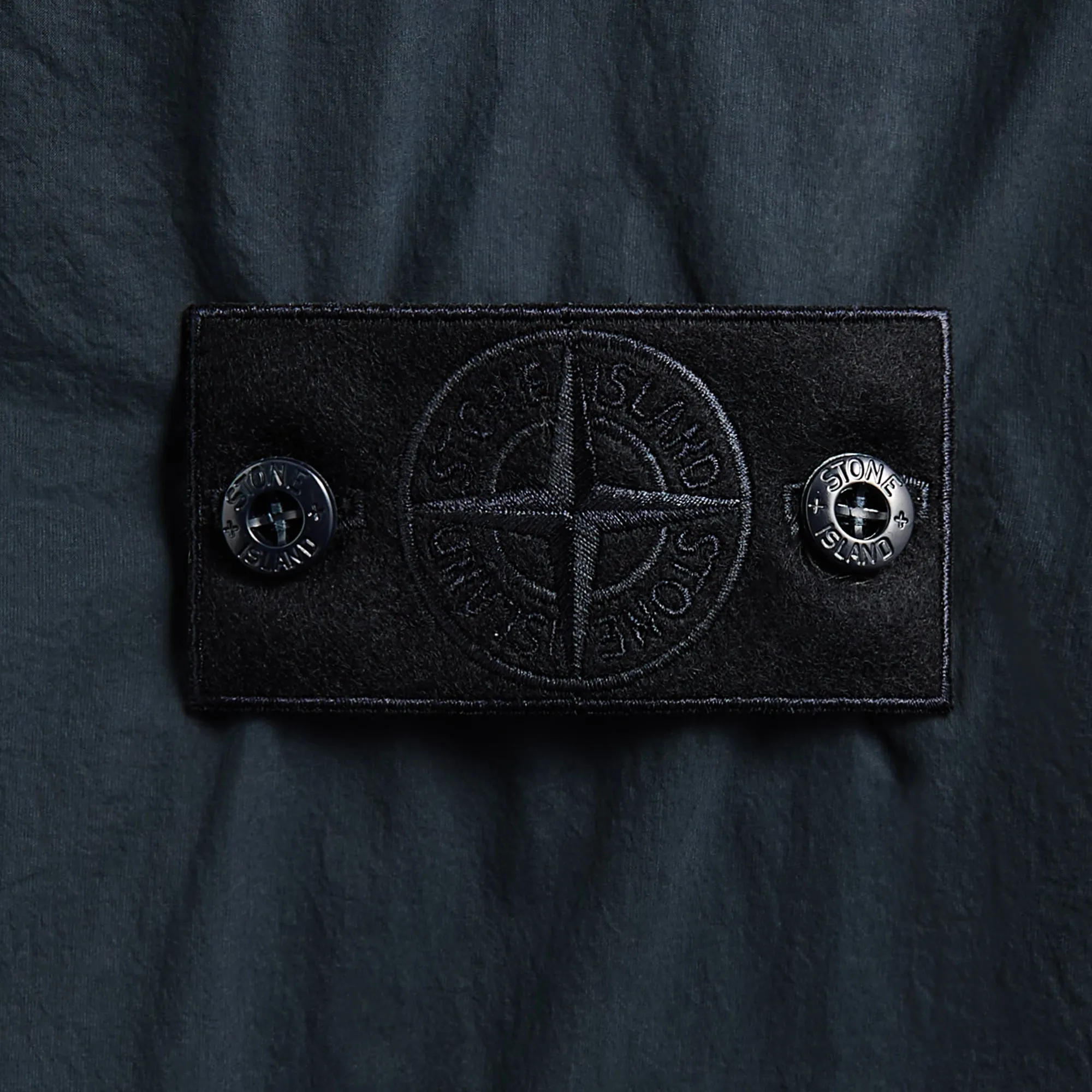 Stone Island Short Parka Ghost - Navy Mid Length Cut