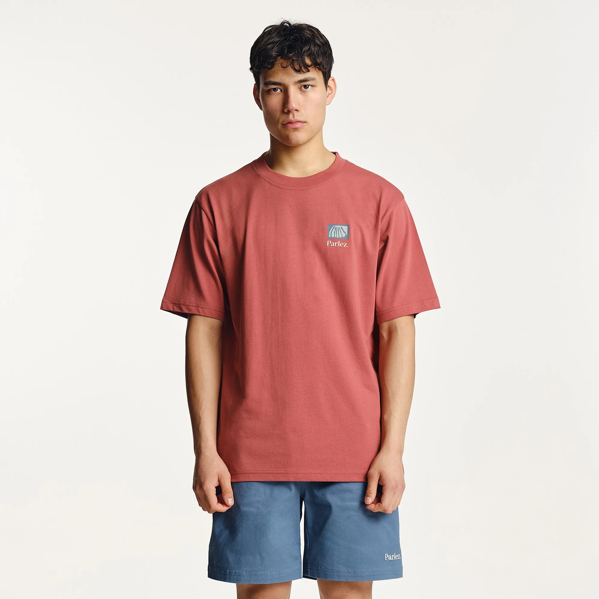 Cool and casual Reversible Design Concept Stallo T-Shirt Dusty Coral