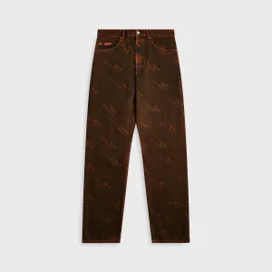 Resilient material Martine Rose Relaxed Fit Jean - Orange Laser
