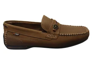 Walking Pegada Cove Mens Comfortable Leather Loafers Shoes Made In Brazil