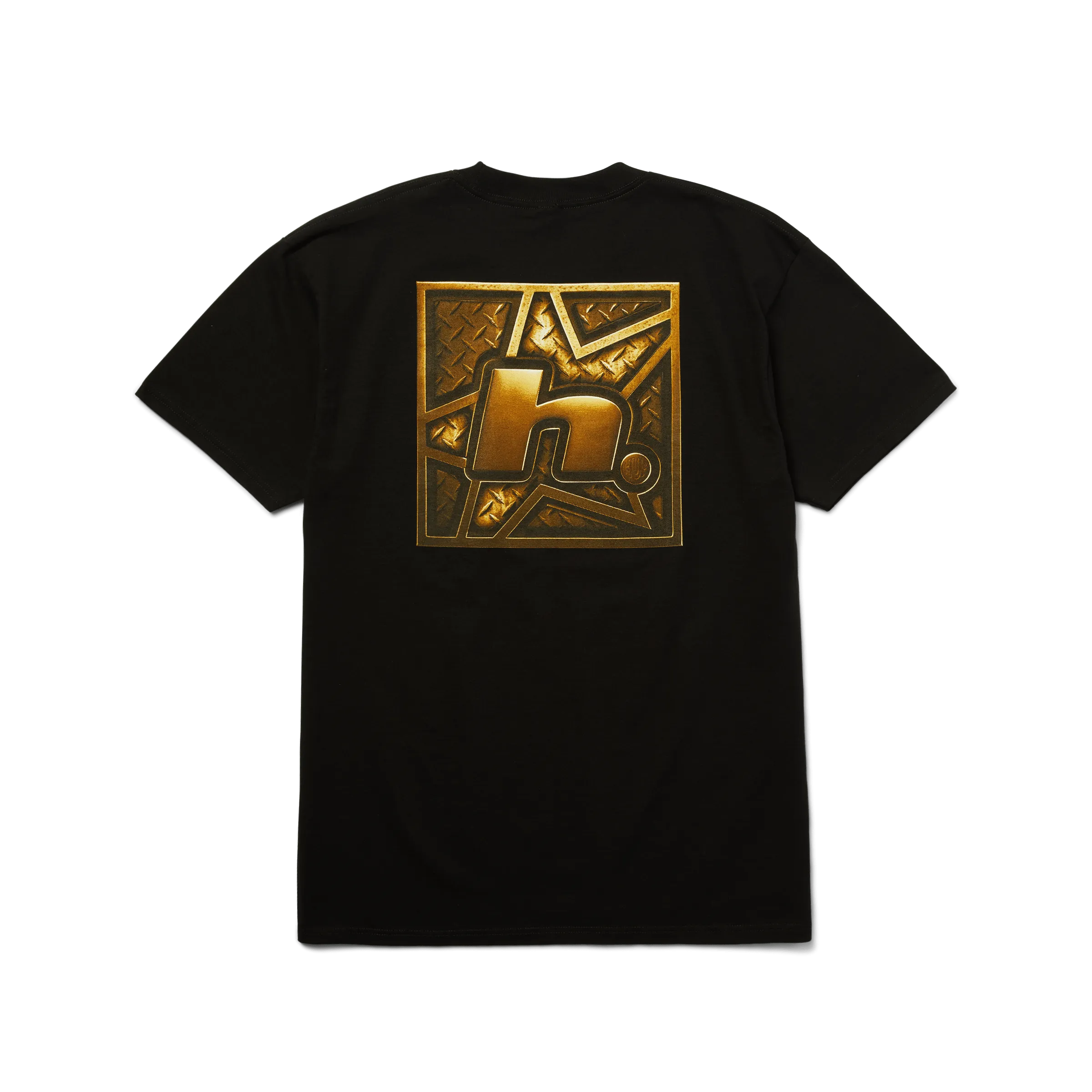 Stretch Material H Star Plated T-Shirt