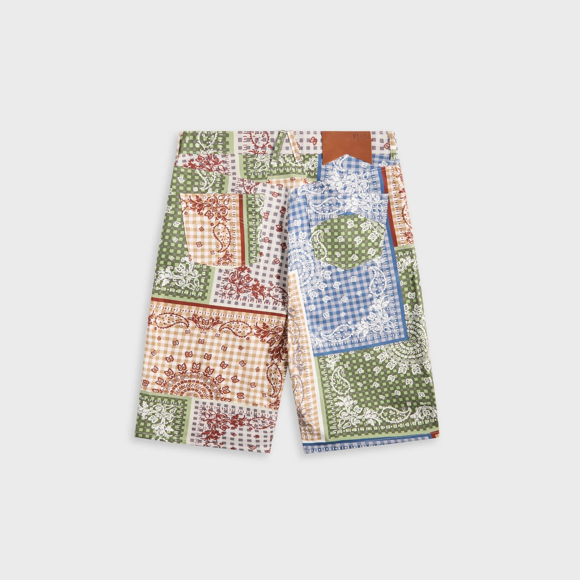 Rhude Bandana Traxedo Baggy Short - Multi Bold Patterns