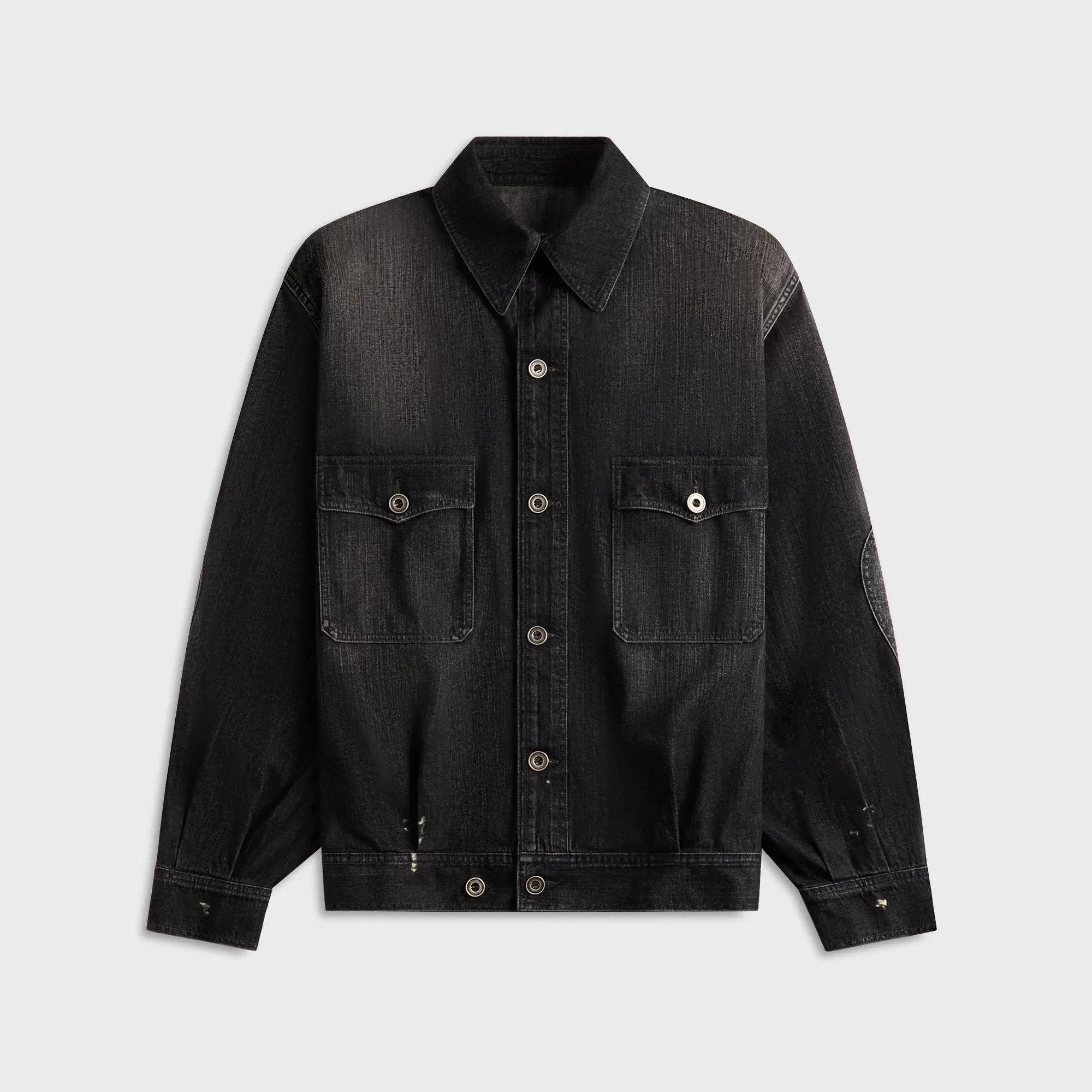 Maison Margiela Sports Jacket - Black Four Way Stretch Material Wardrobe Essential