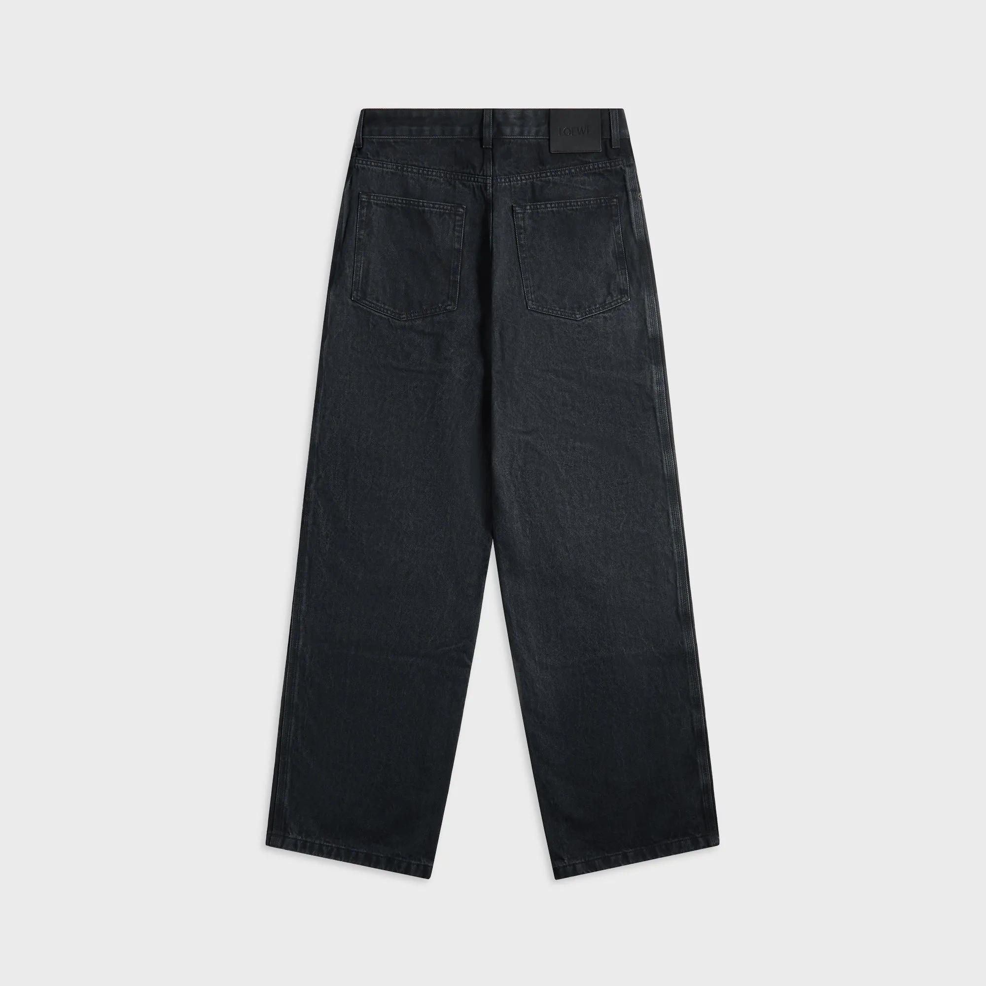 True Comfort Outfit Ease Loewe Anagram Baggy Jeans - Black