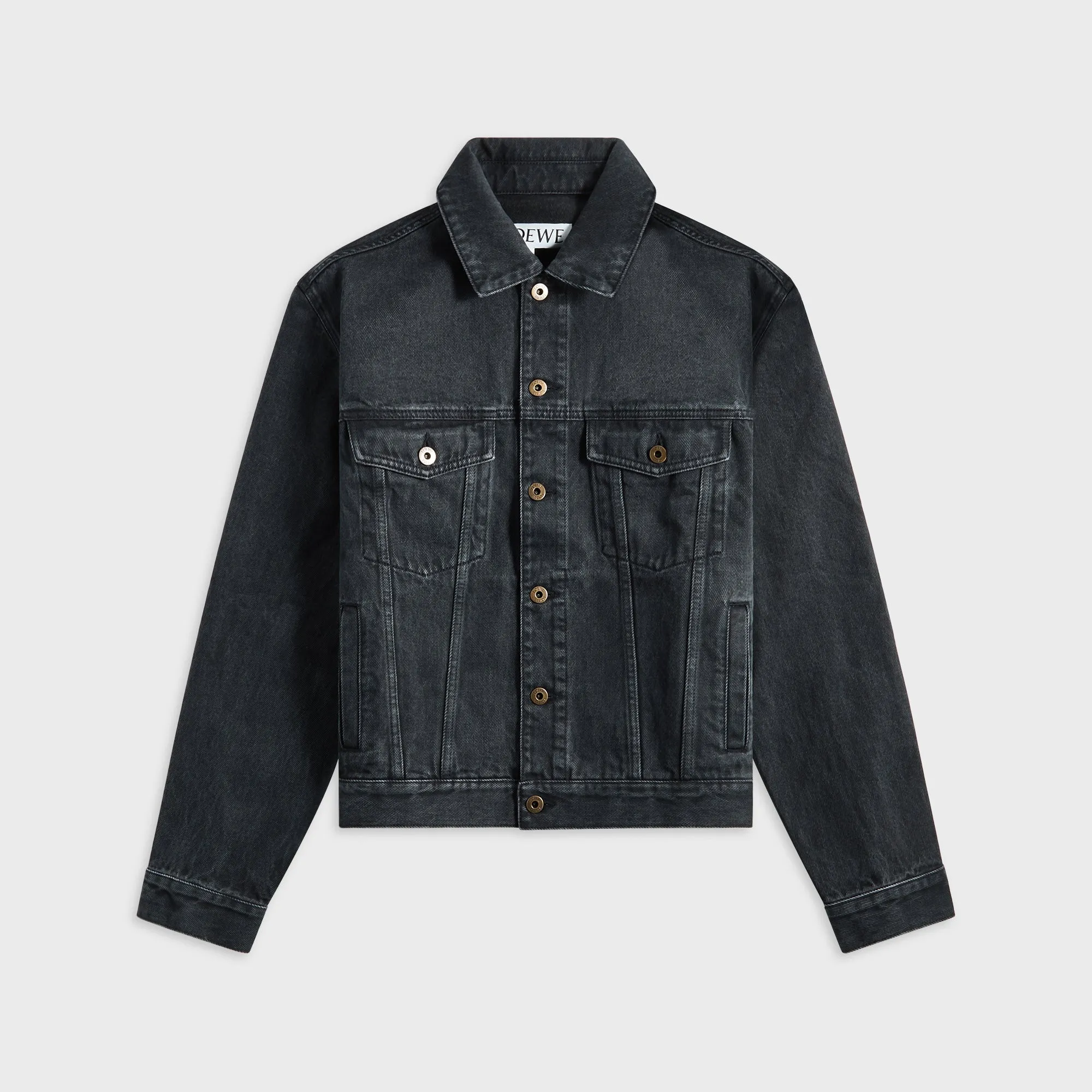 Loewe Anagram Jacket - Black Lightweight Layer Stylish Chill Piece