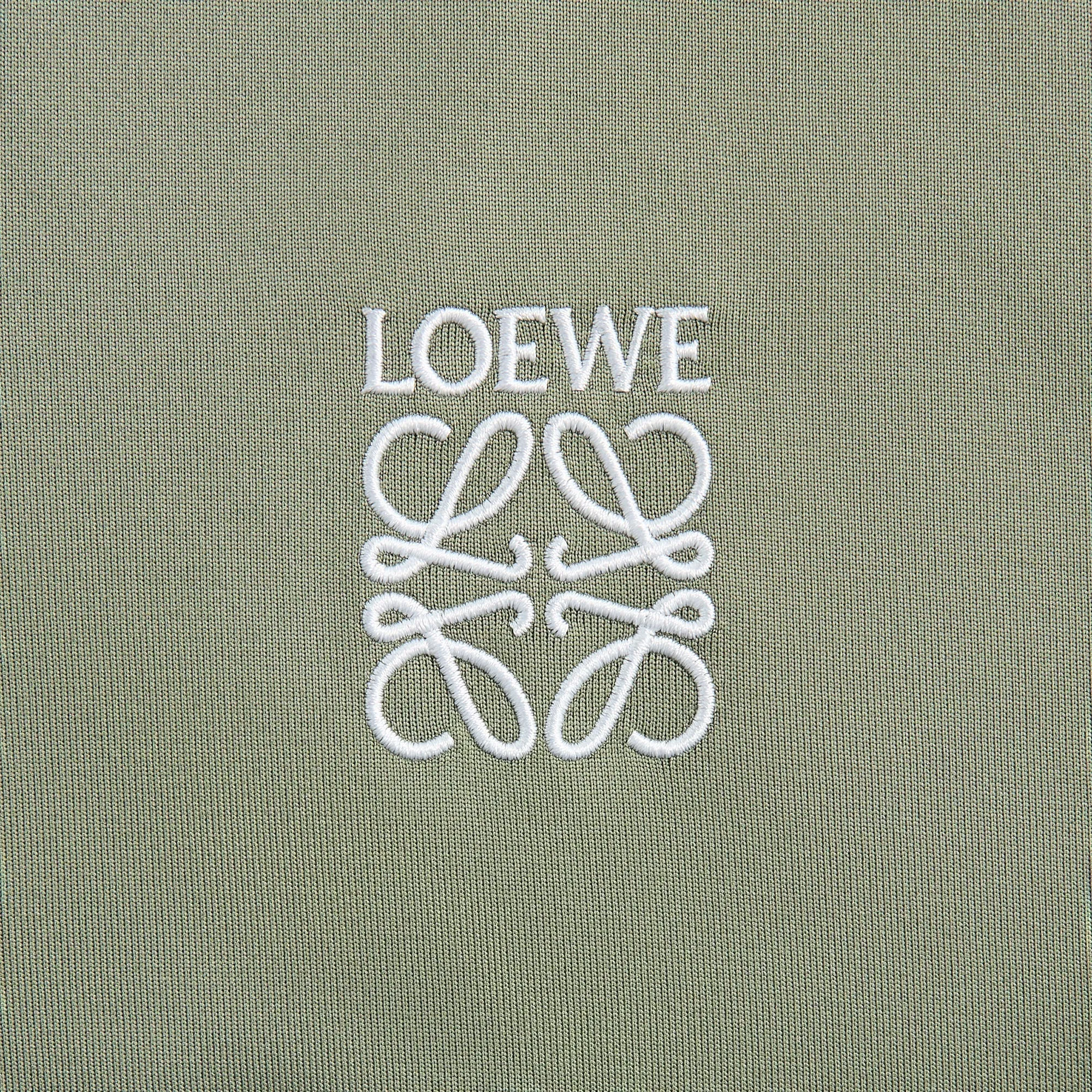All Day Comfort Design Loewe Tracksuit Jacket - Khaki Green