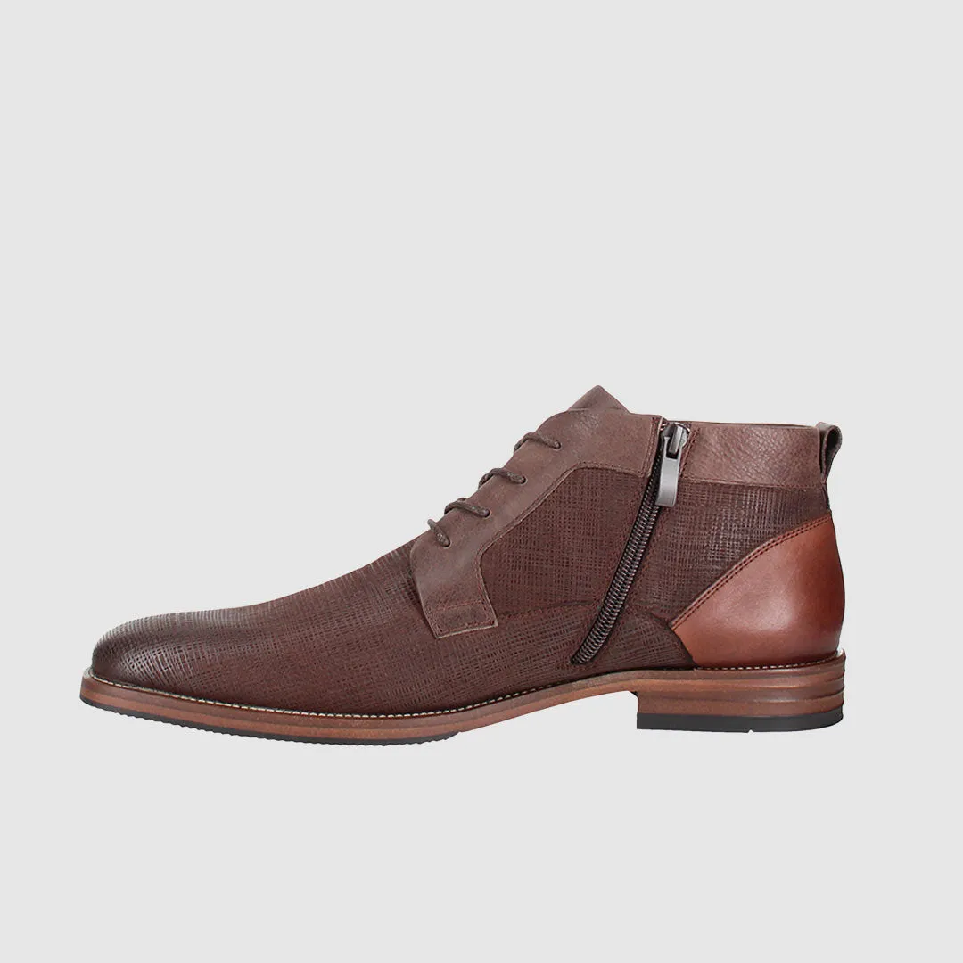 Tailor Lace Up Boots Coffee Durable Shell Urban Commute Reinforced Form Weekend Wanderer