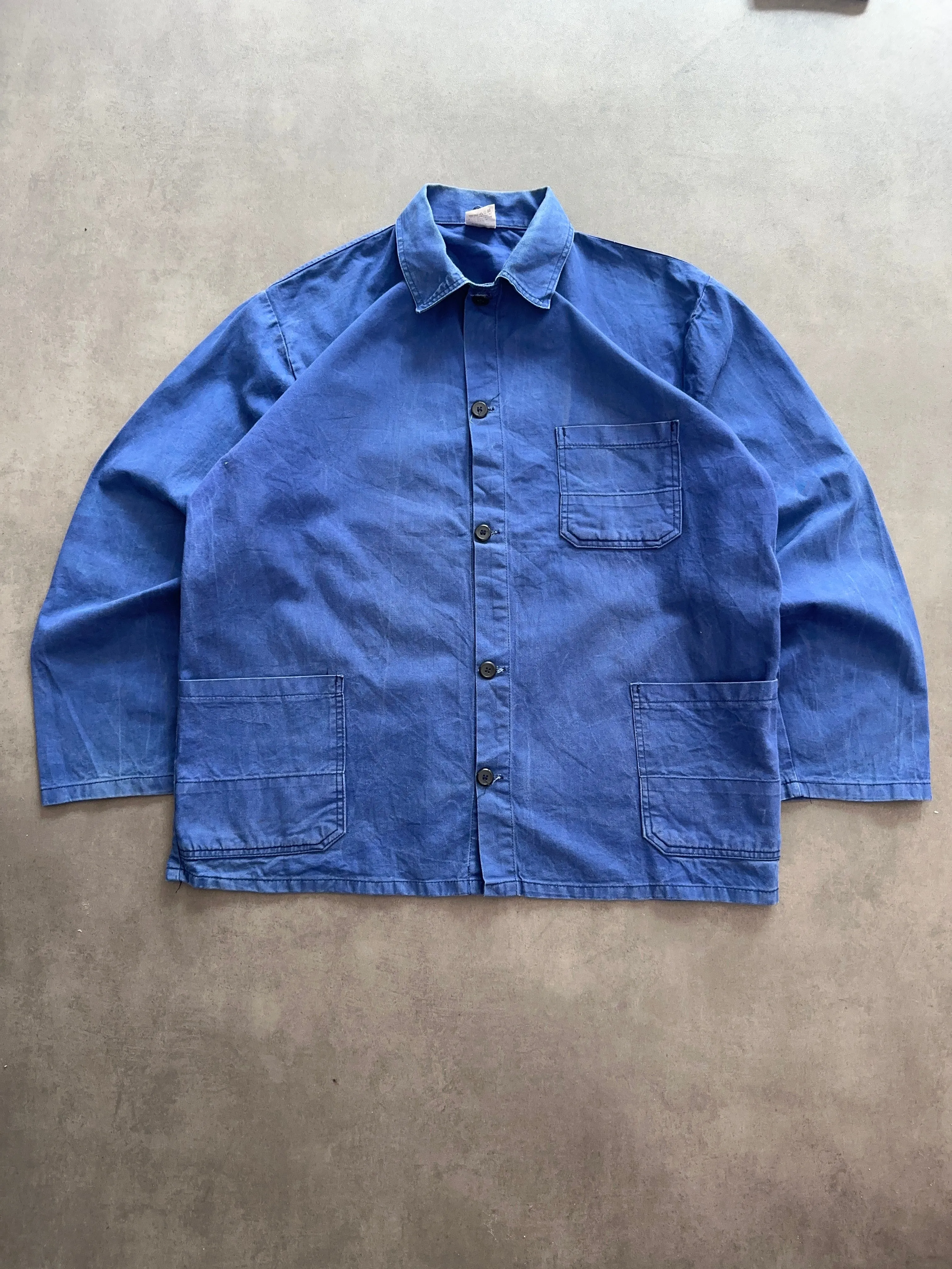 1980s French Shirt (XL) No Bulk Layering System Polo Style