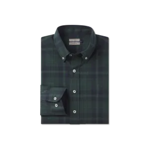 Simple Fit Workwear Casual Lubbock Washed Plaid Dress Shirt