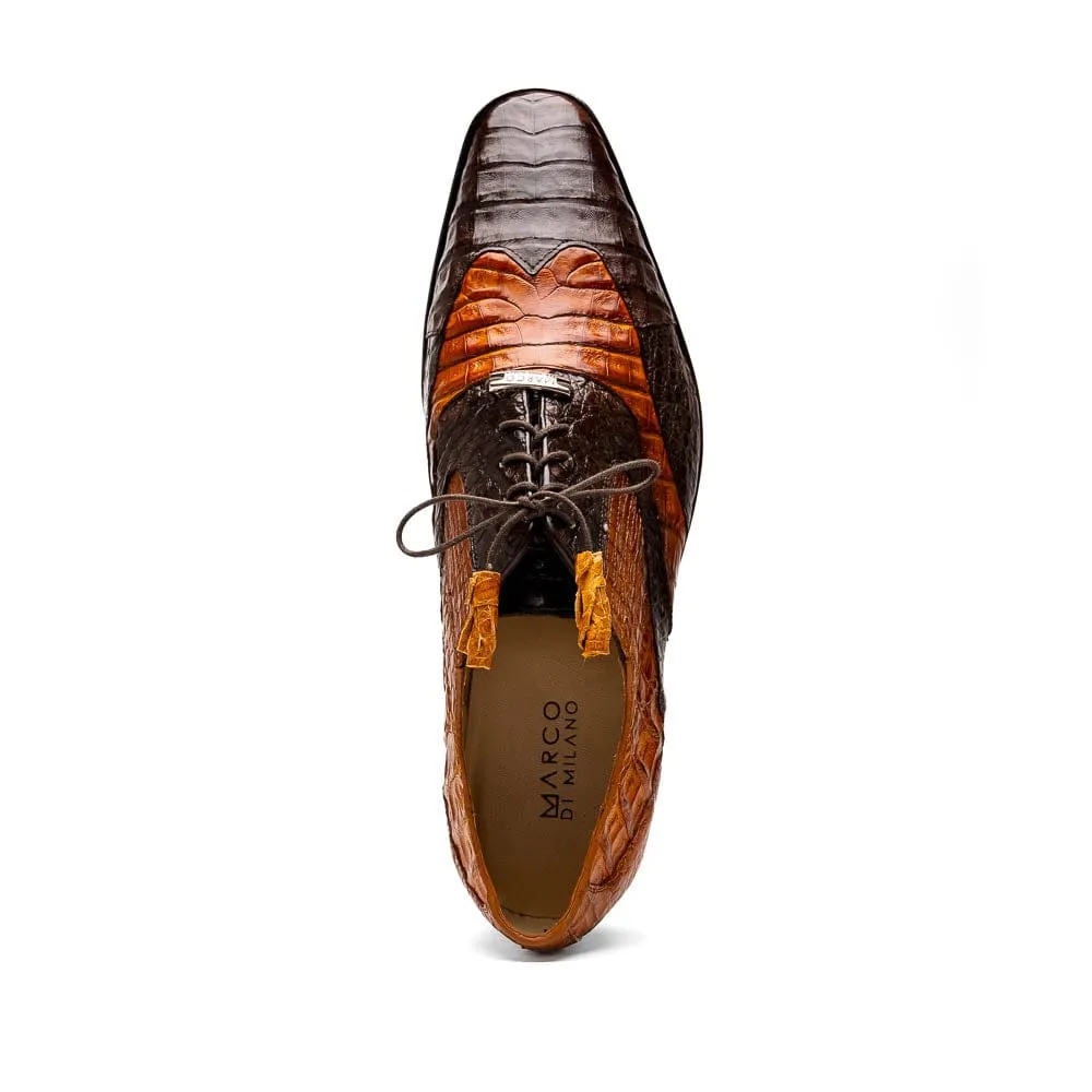 Luciano Brown / Cognac Leather Upper Non Irritating Edge Binding