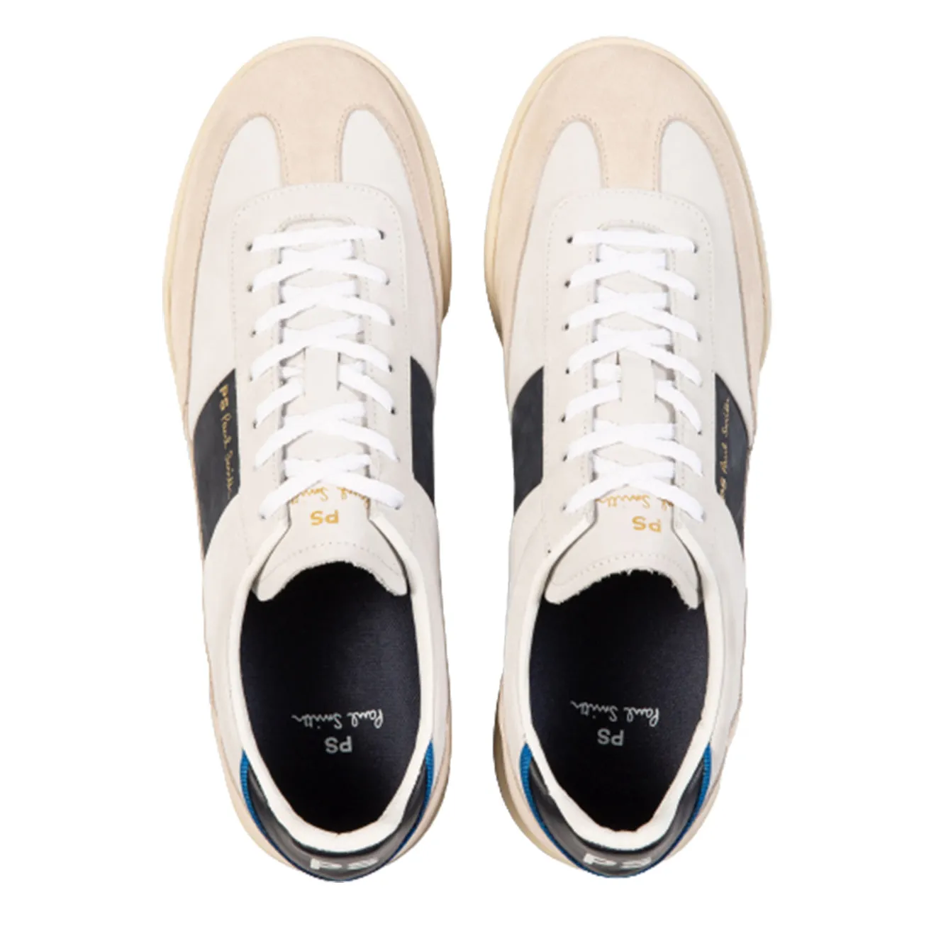 Dual Density Foam Layers Paul Smith Dover Trainers White