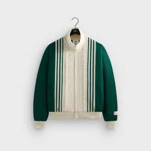 Kith for adidas Football Track Suit Top - Green Light Look BreathableFabric