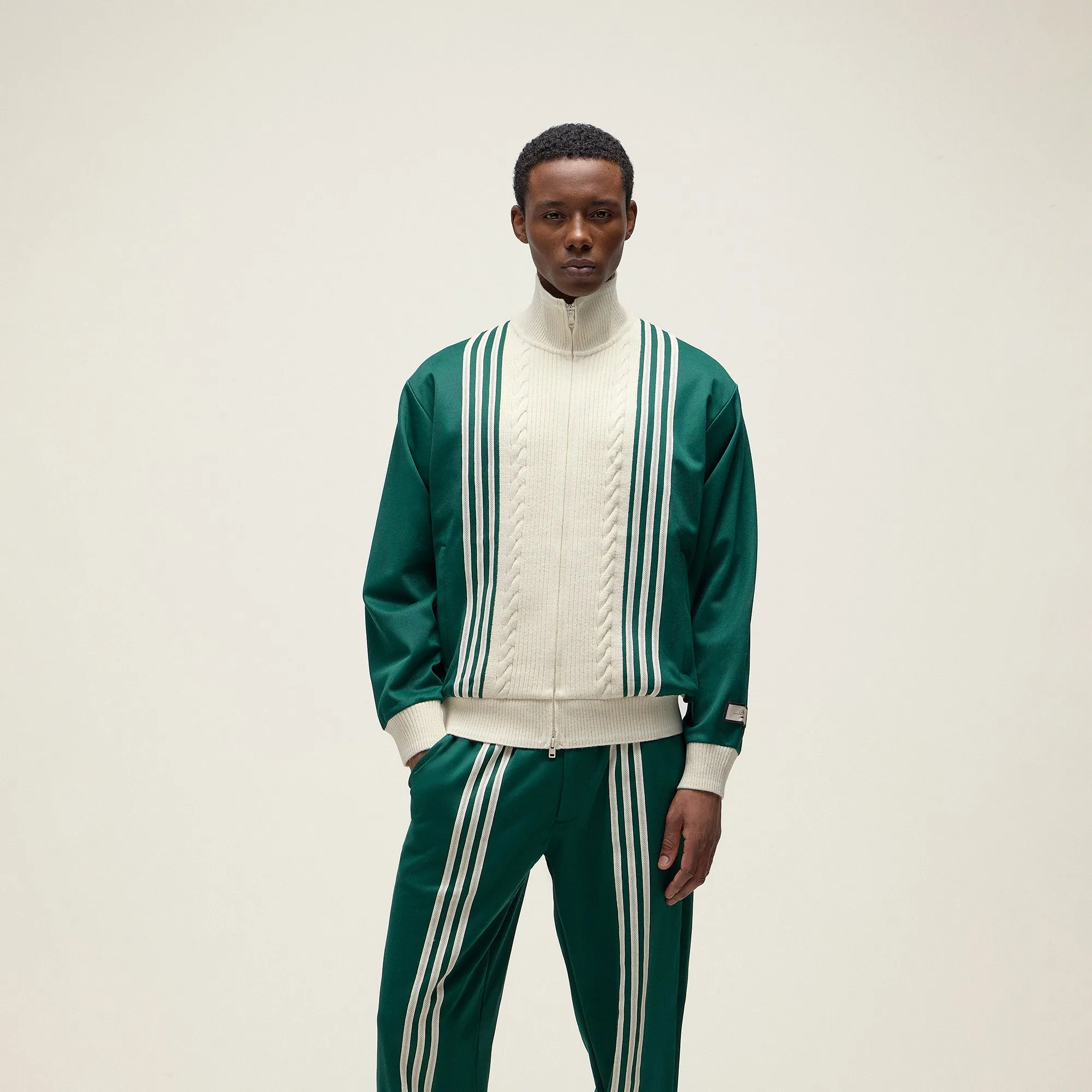 Kith for adidas Football Track Suit Top - Green All Seasons Day To Day