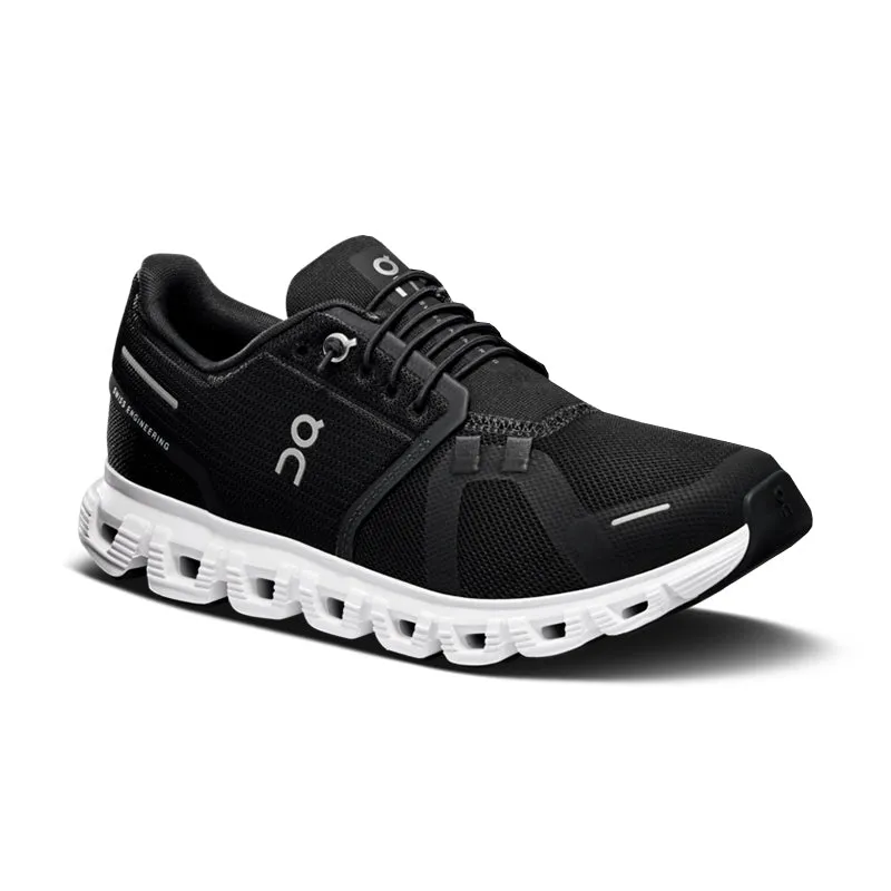 Dual Density Sole running for a way to stay resilient Men's Cloud 6 Black/White