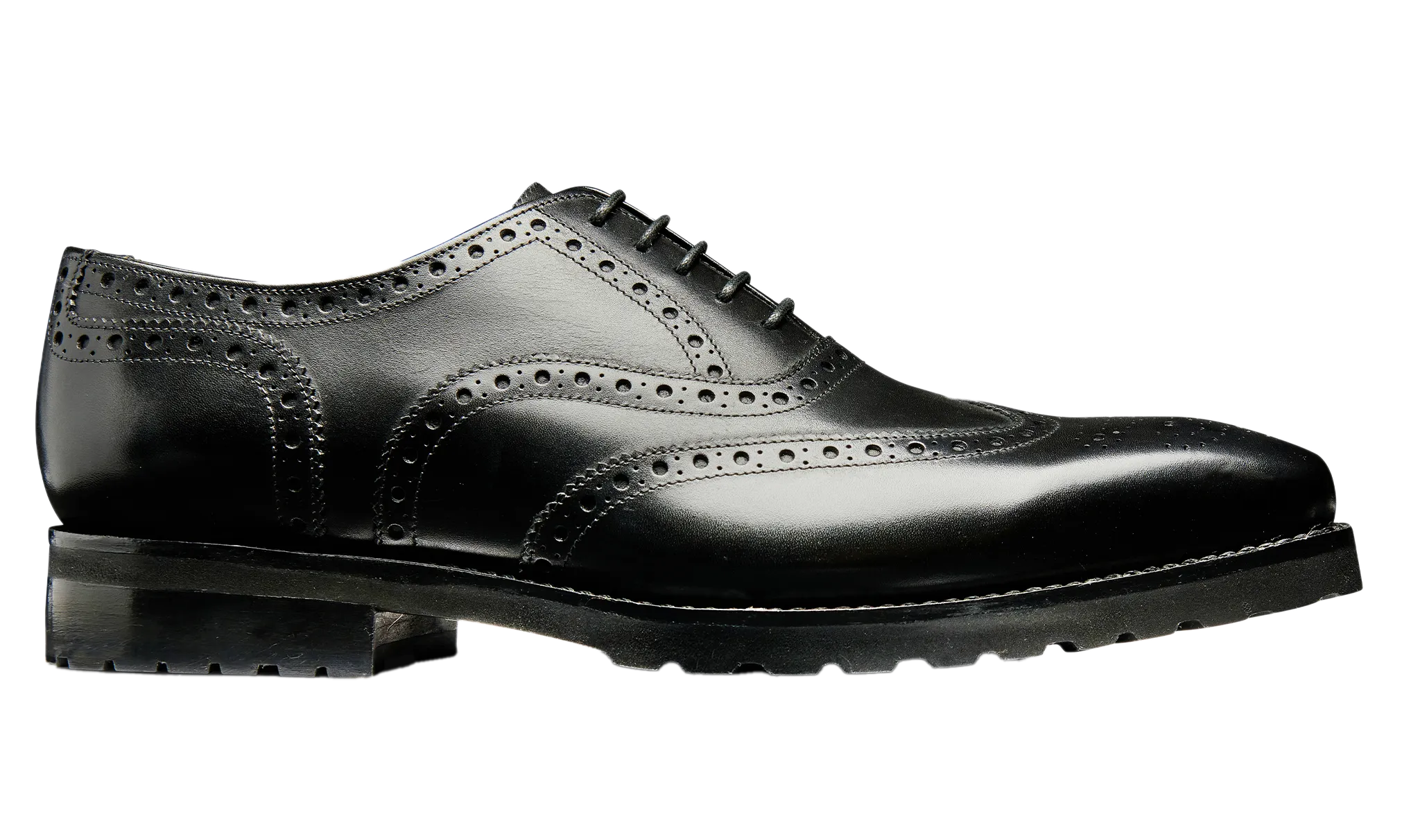 Hand Burnished Finish Marston - Black Calf