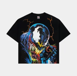 Practical Comfort Marvel By Shoe Palace SpiderMan Venom Mens Short Sleeve Shirt (Black/Blue)