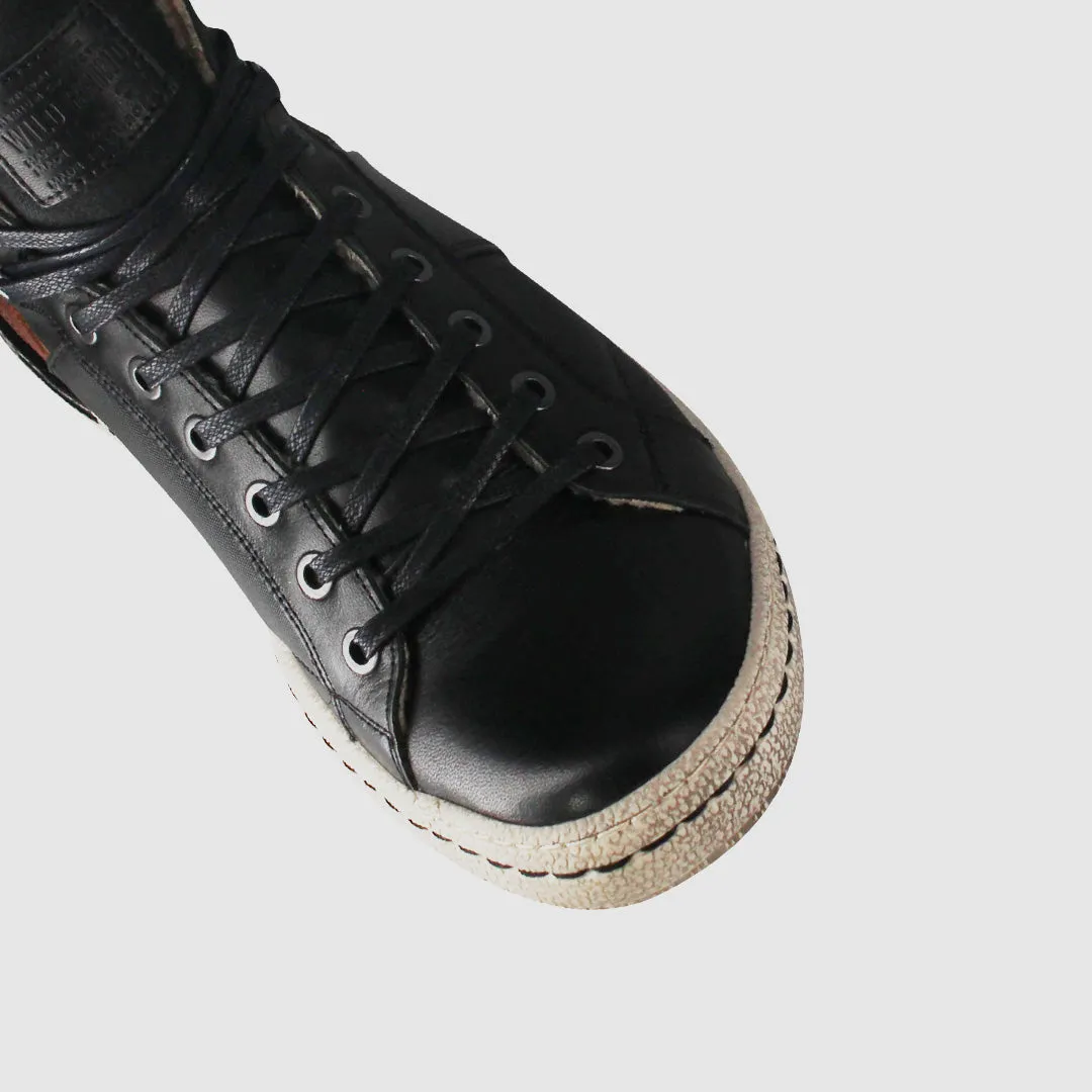 Massey Lace Up Boots Black LaceUp