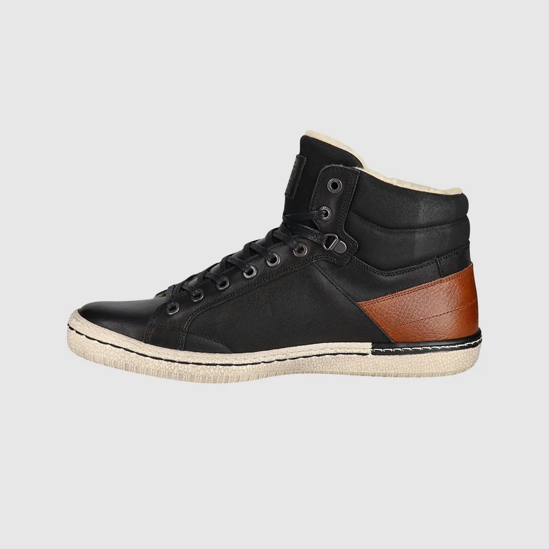 Massey Lace Up Boots Black quick-drying