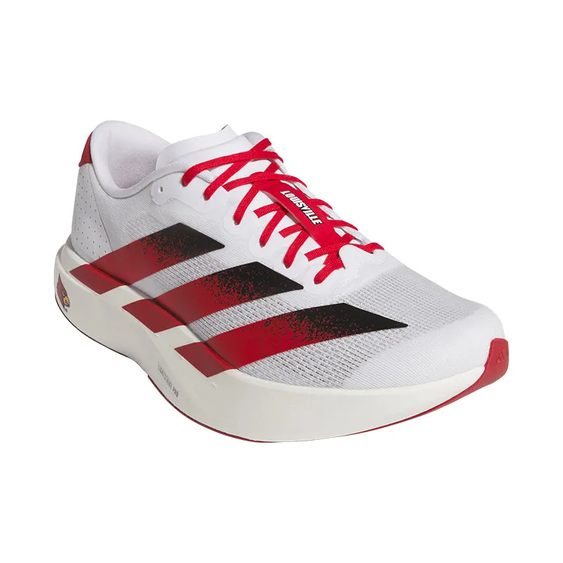Men's Adizero EVO SL Louisville White/Red/Black Single color preference