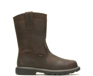 Slim Profile Men's Floorhand Met-Guard Steel-Toe Wellington Work Boot