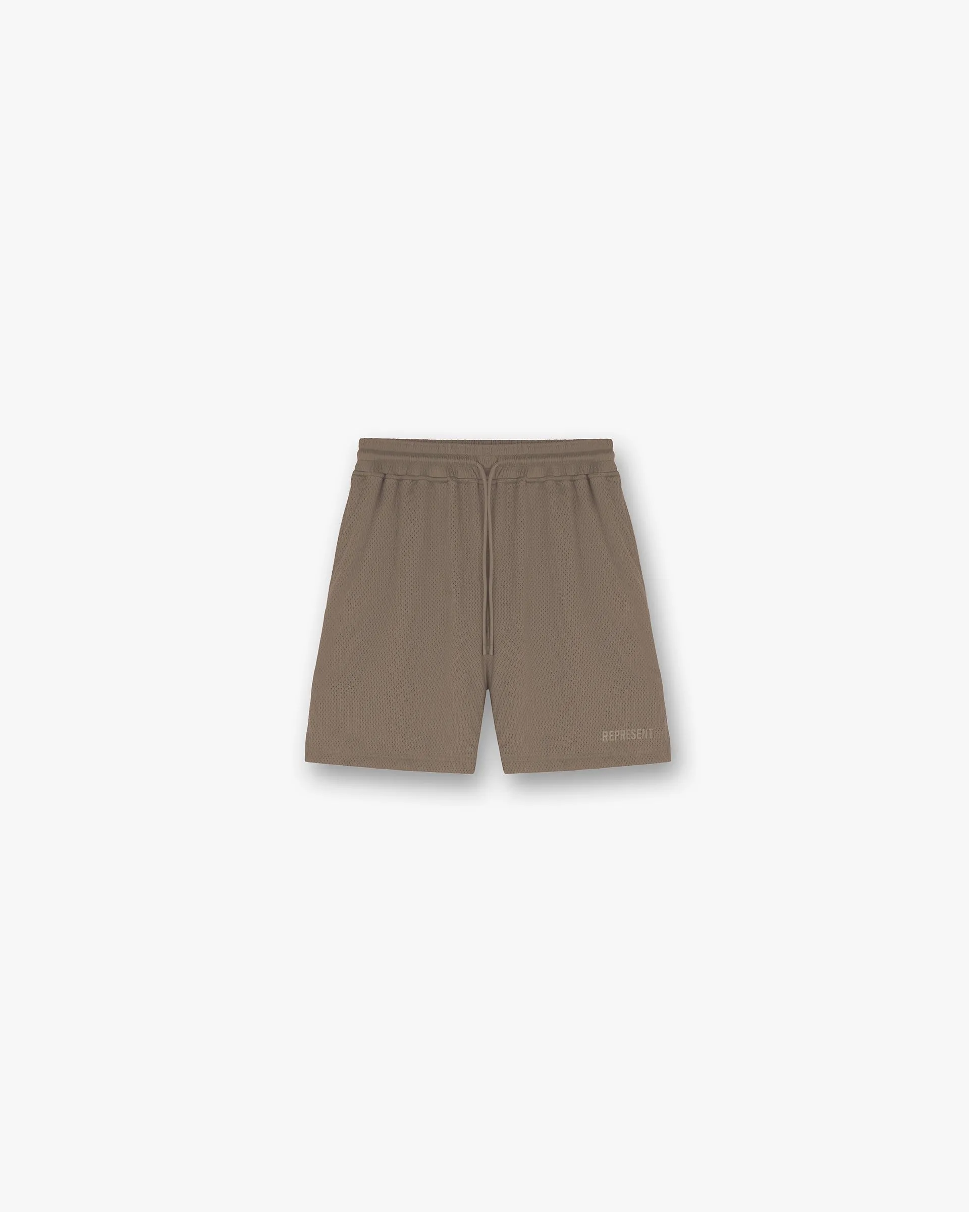 polo shirt Mesh Short - Stone