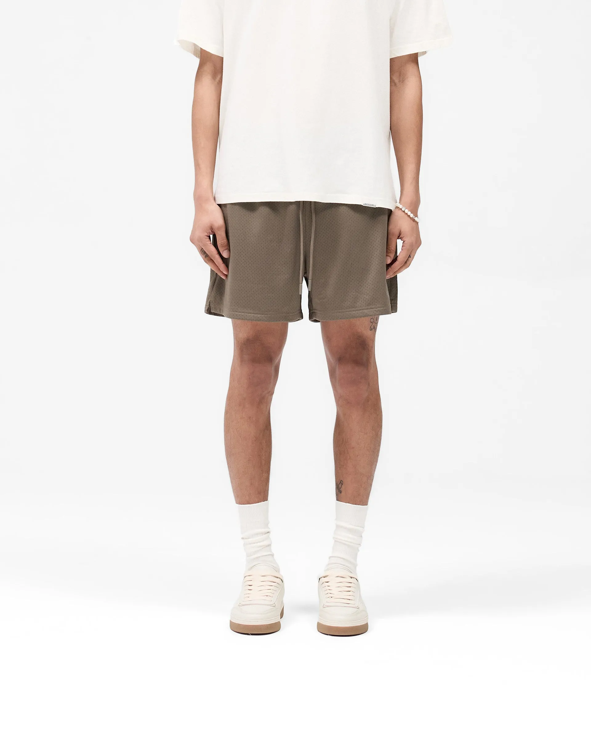 Mesh Short - Stone muted colors
