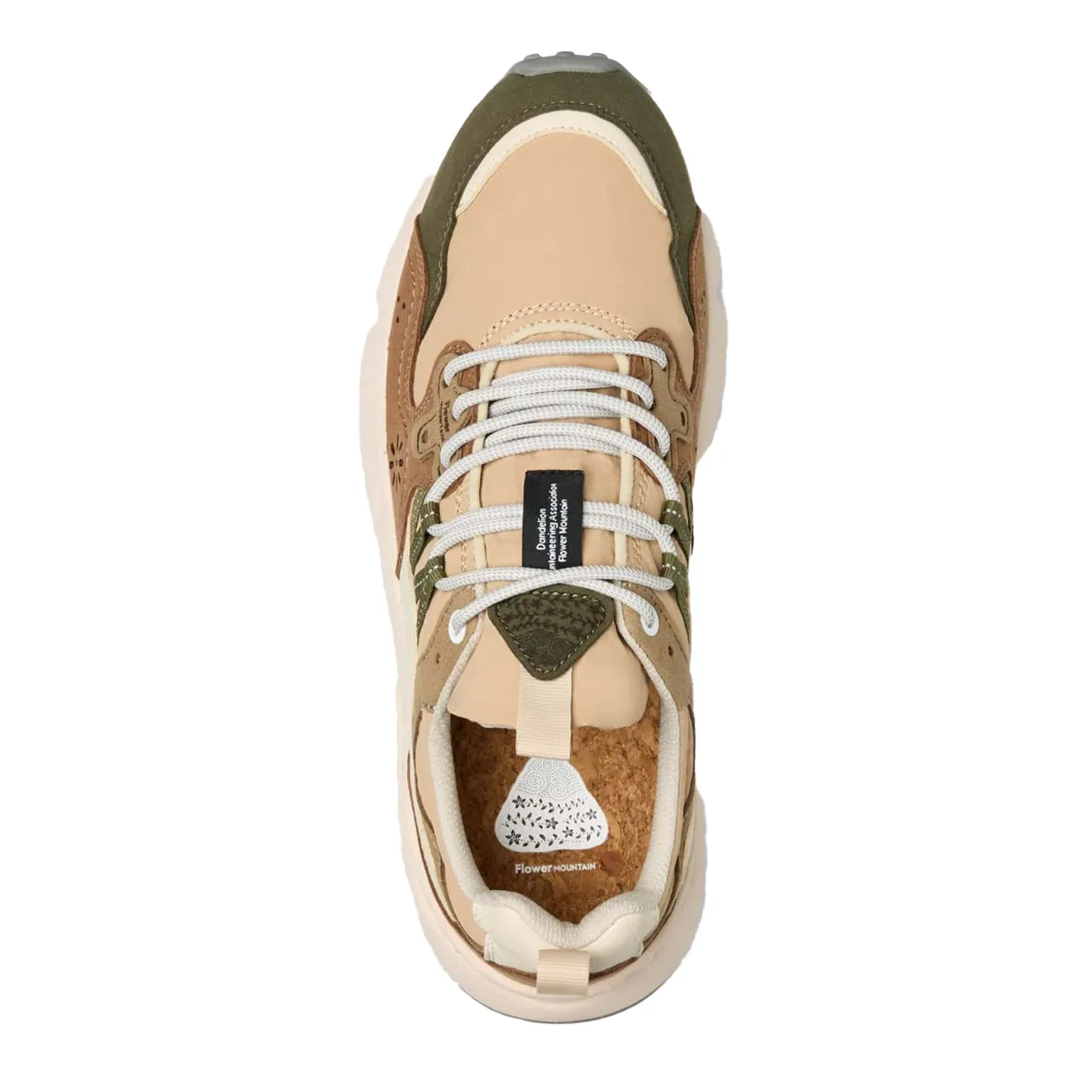 Foam Base Flower Mountain Yamano 3 Kaiso Trainer Dark Grey / Sand